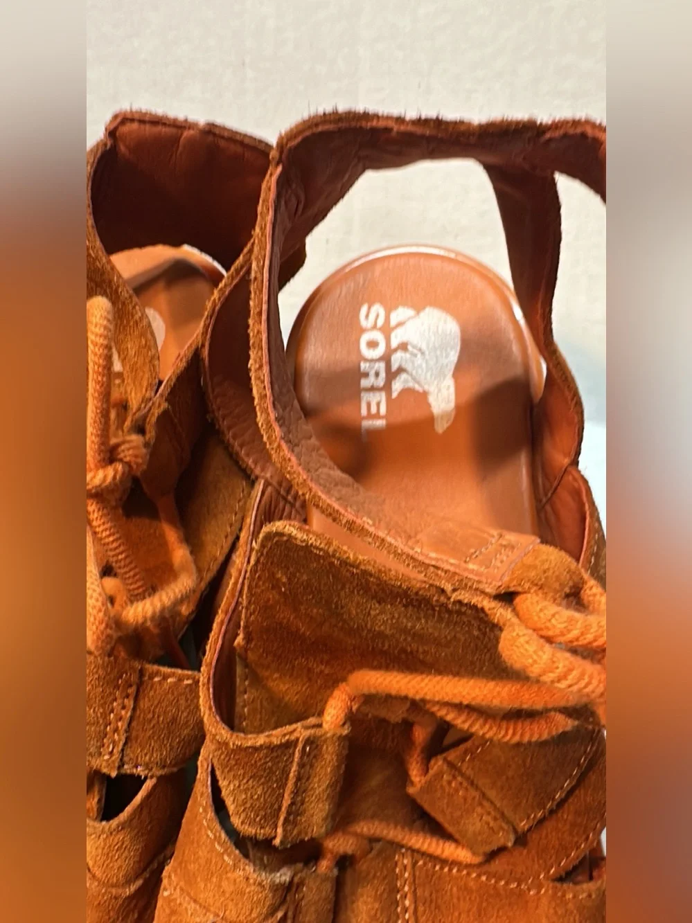 SOREL Women's Joanie™ III Lace-Up Wedge Sandal  Size 10